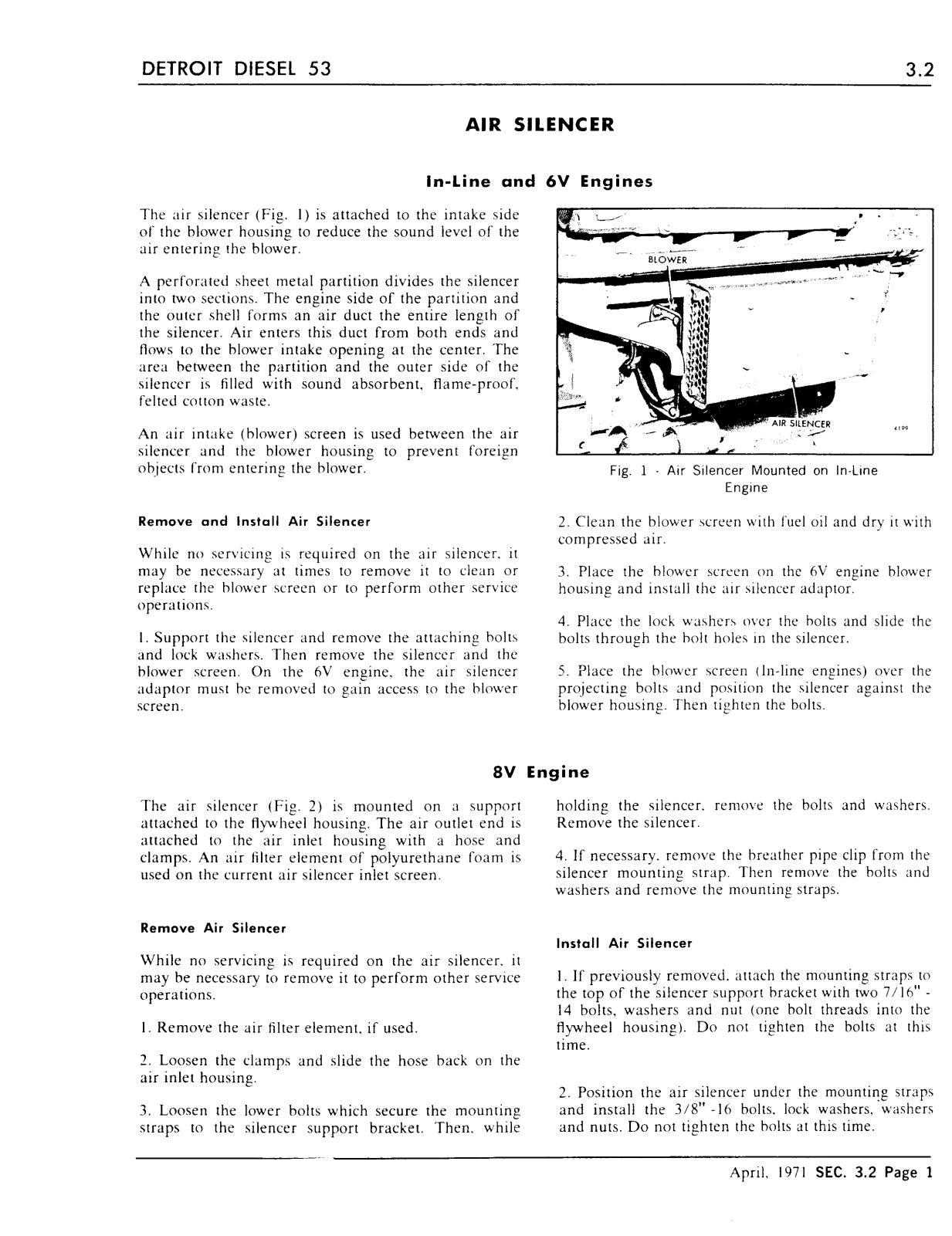Detroit Diesel Engine 53 Service Manual