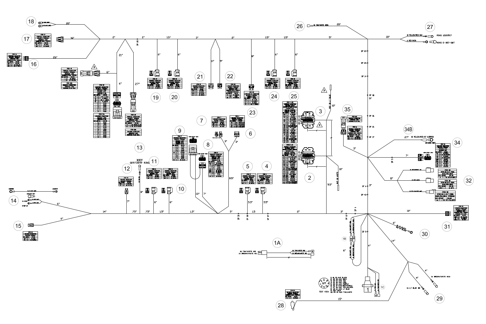 Marine Power 350CID Schematic