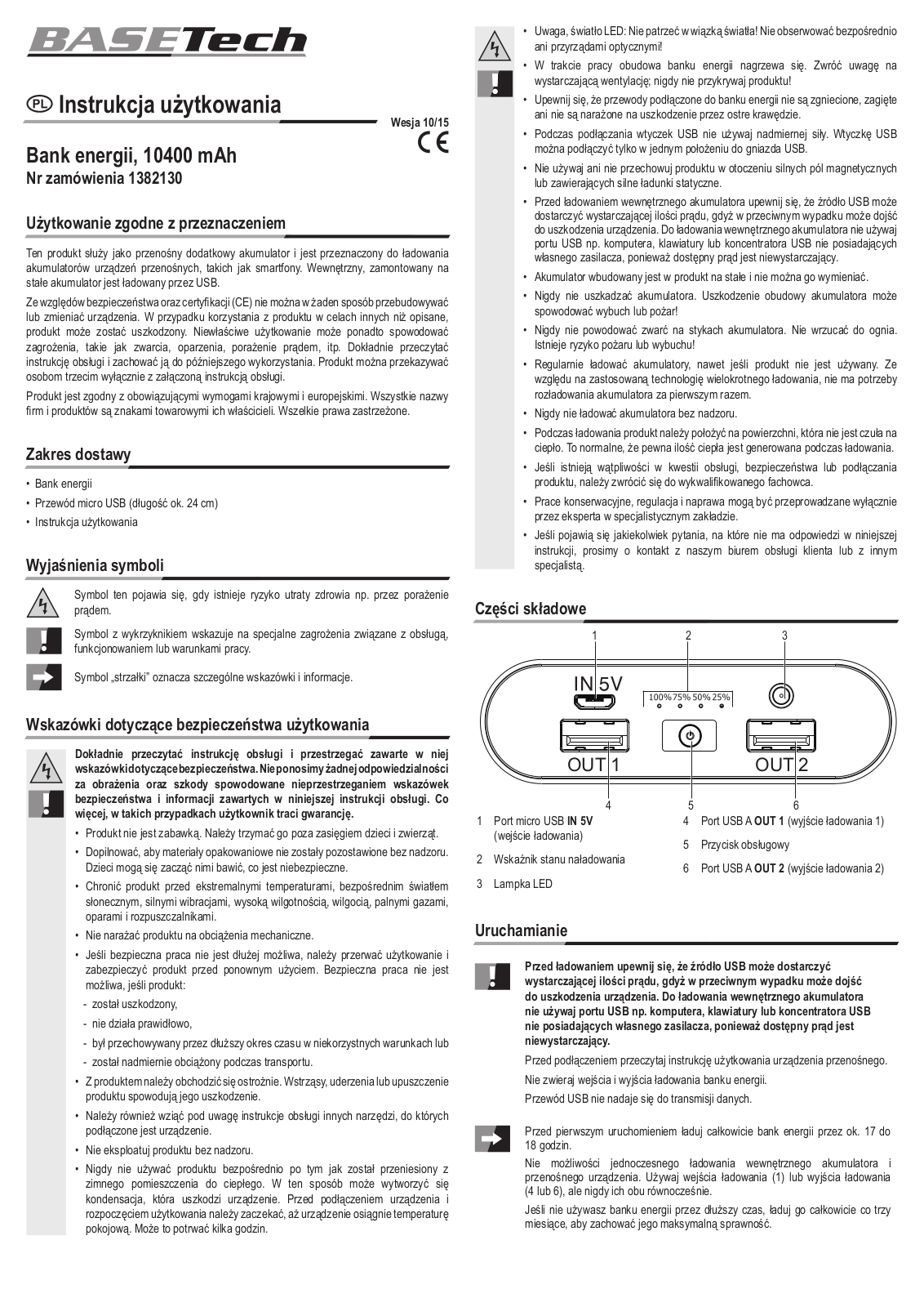 Basetech BTP-3, 1382130 User guide