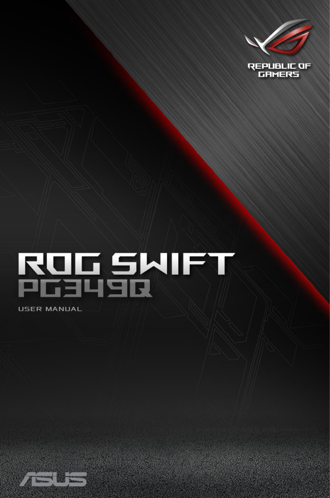 Asus ROG Swift PG349Q User manual