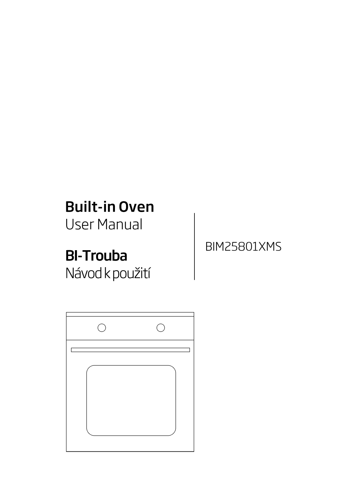 BEKO BIM 25801 XMS User Manual