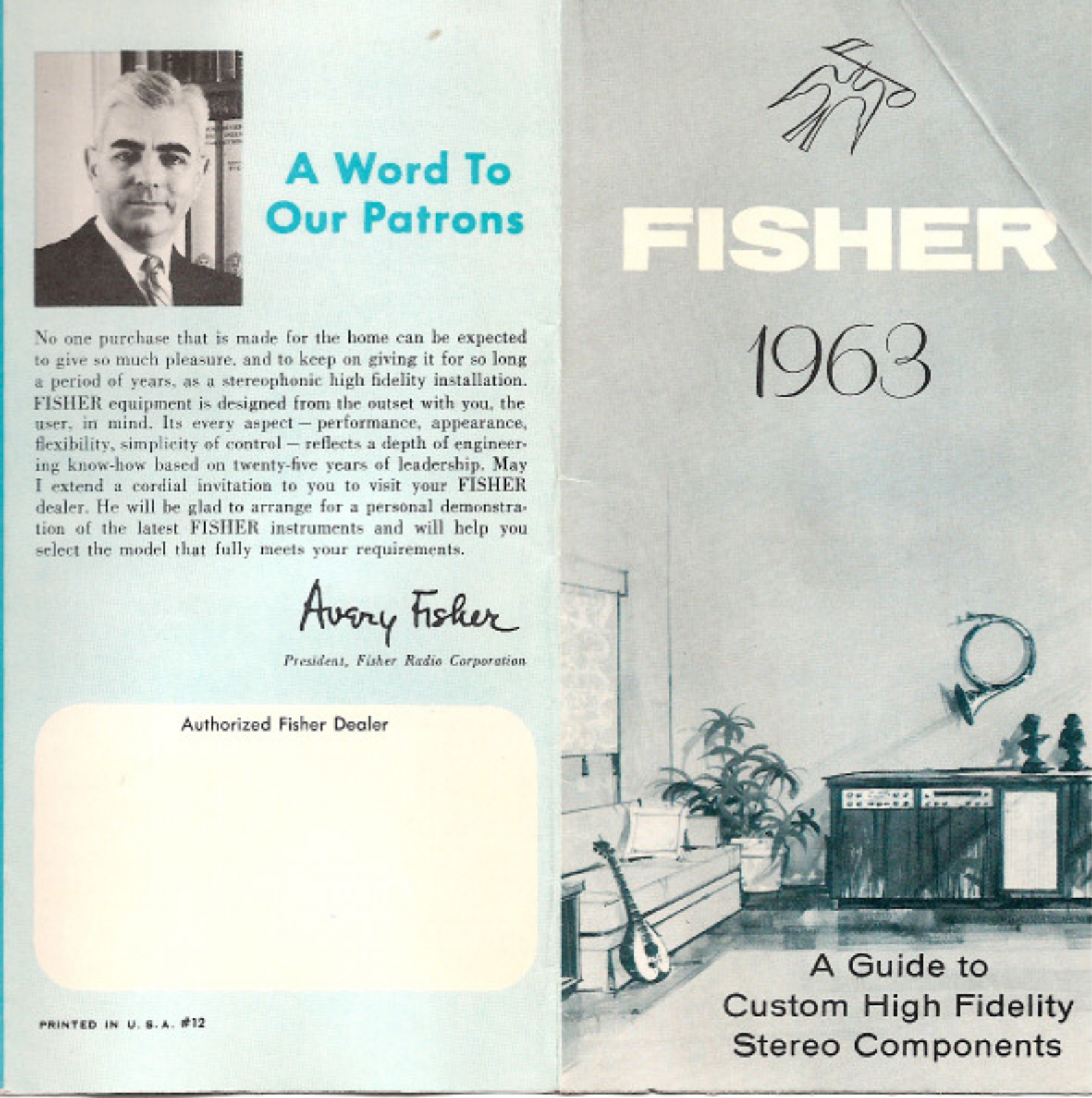 Fisher Radio 1963 User Manual