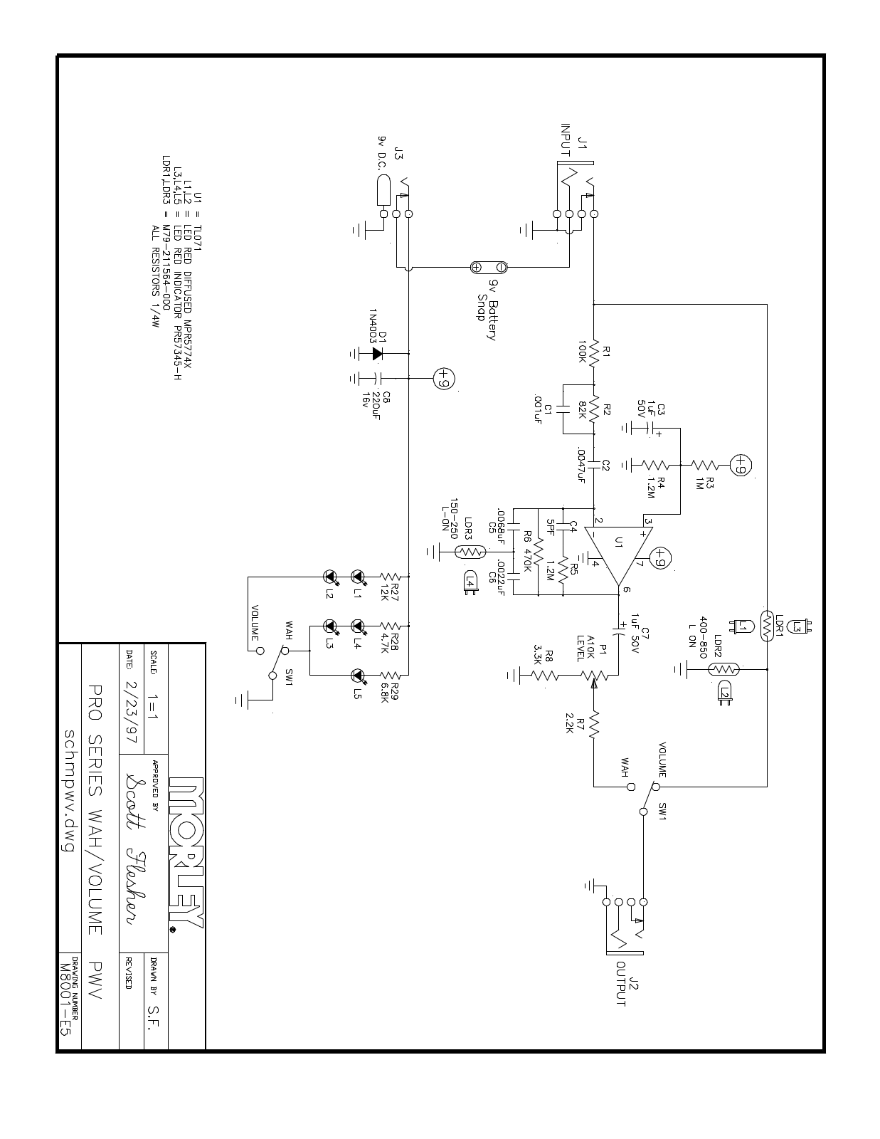 Morley Pedals PWVES User Manual