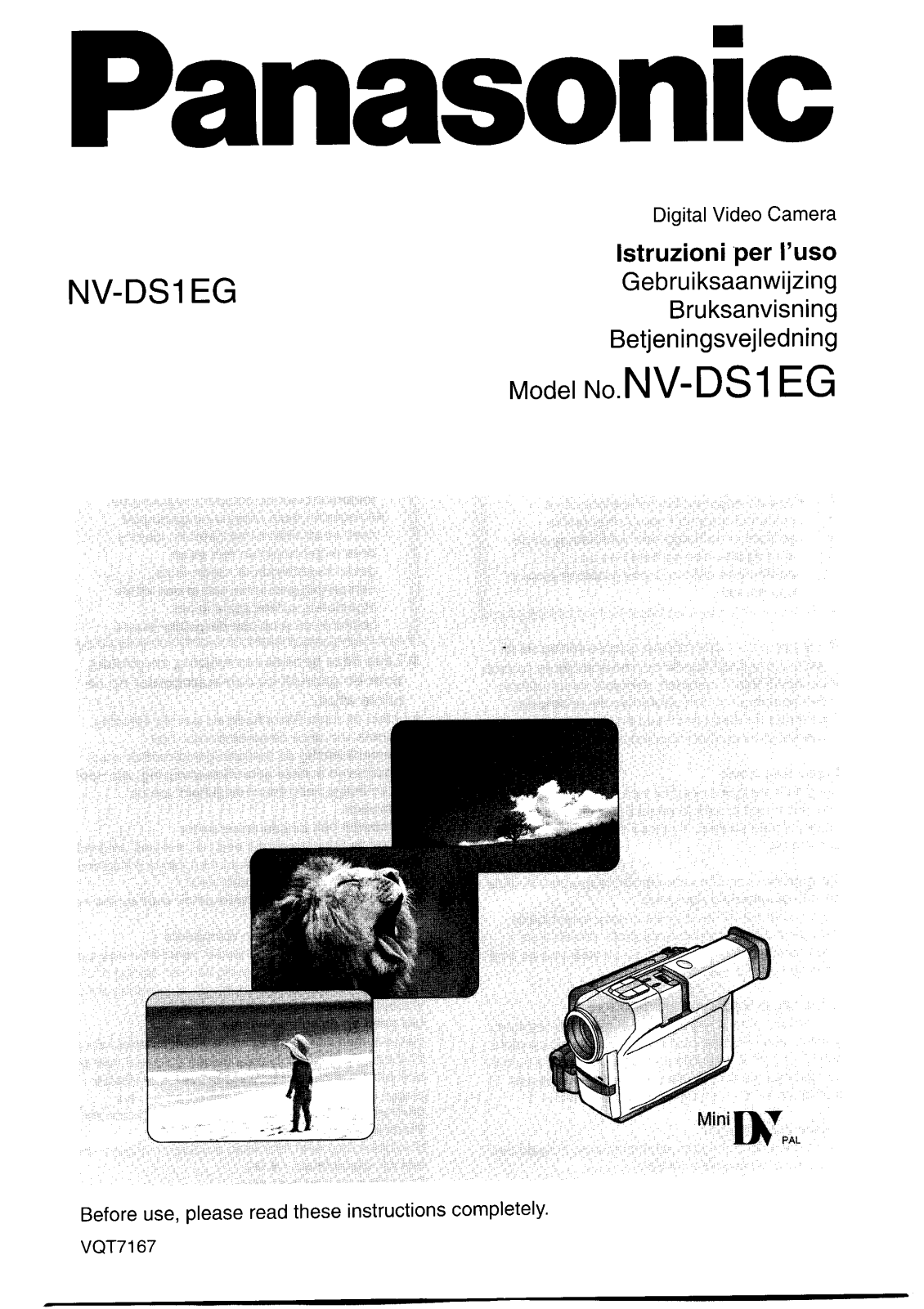 PANASONIC NV-DS1EG User Manual