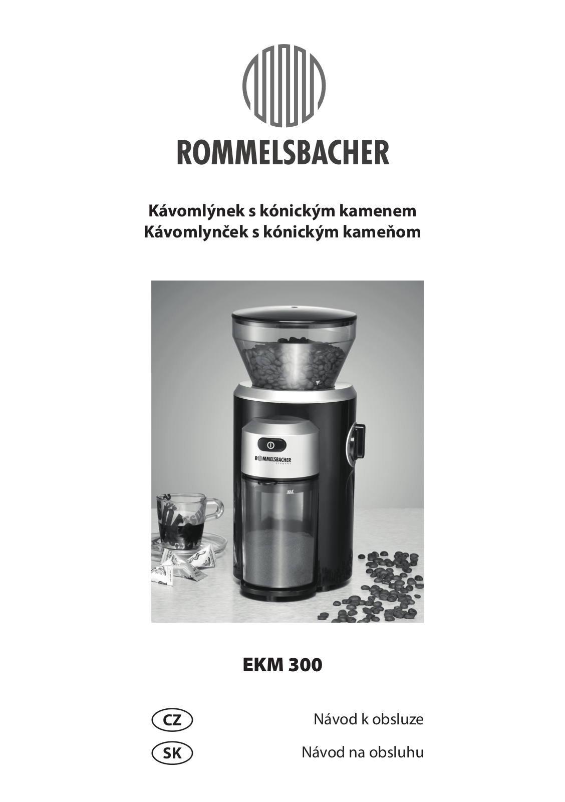 Rommelsbacher EKM 300 User Manual