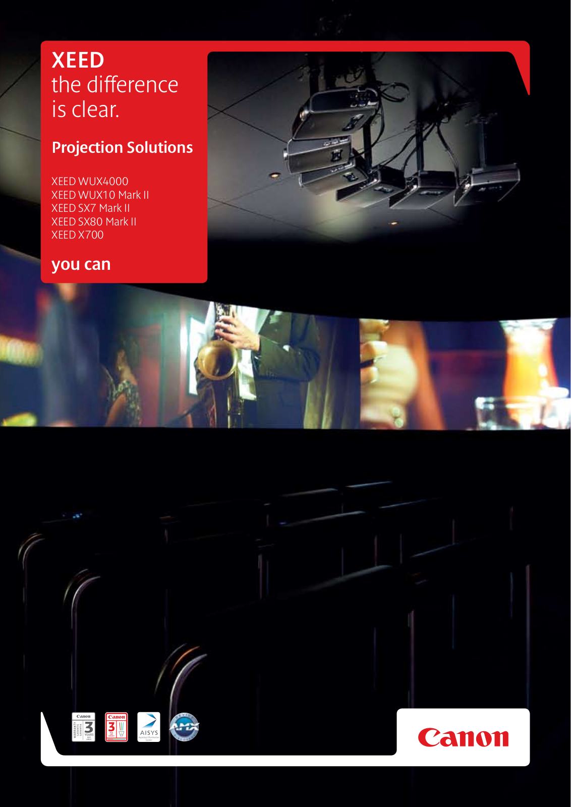 Canon XEED WUX4000 BROCHURE