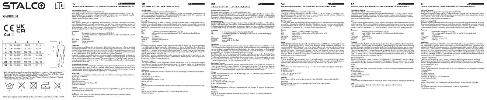 Stalco Summer Line User guide - ManualMachine.com