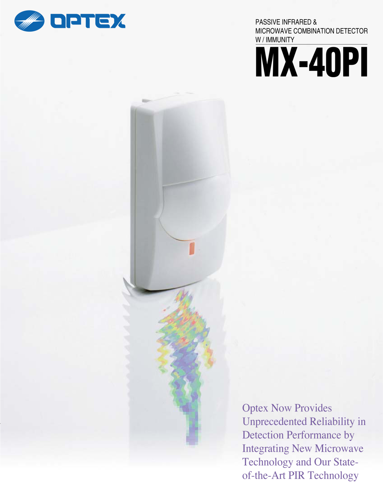 Optex MX-40PI Specsheet