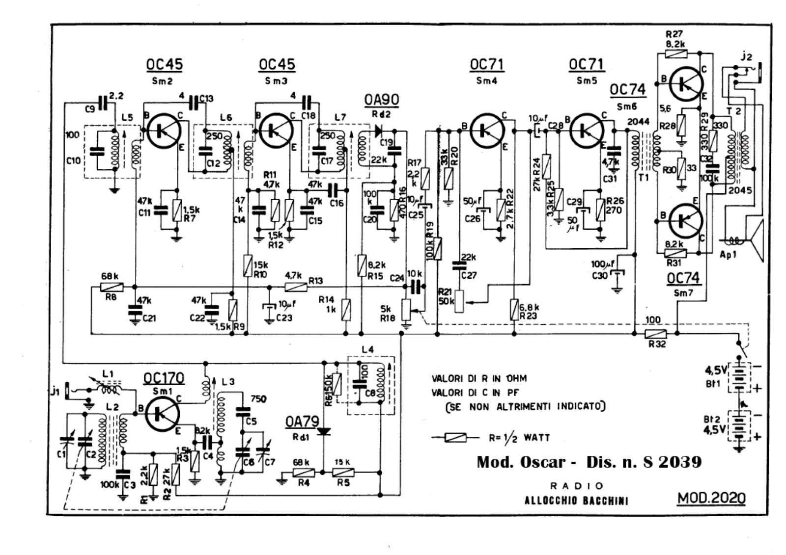 Allocchio Bacchini 2020 schematic