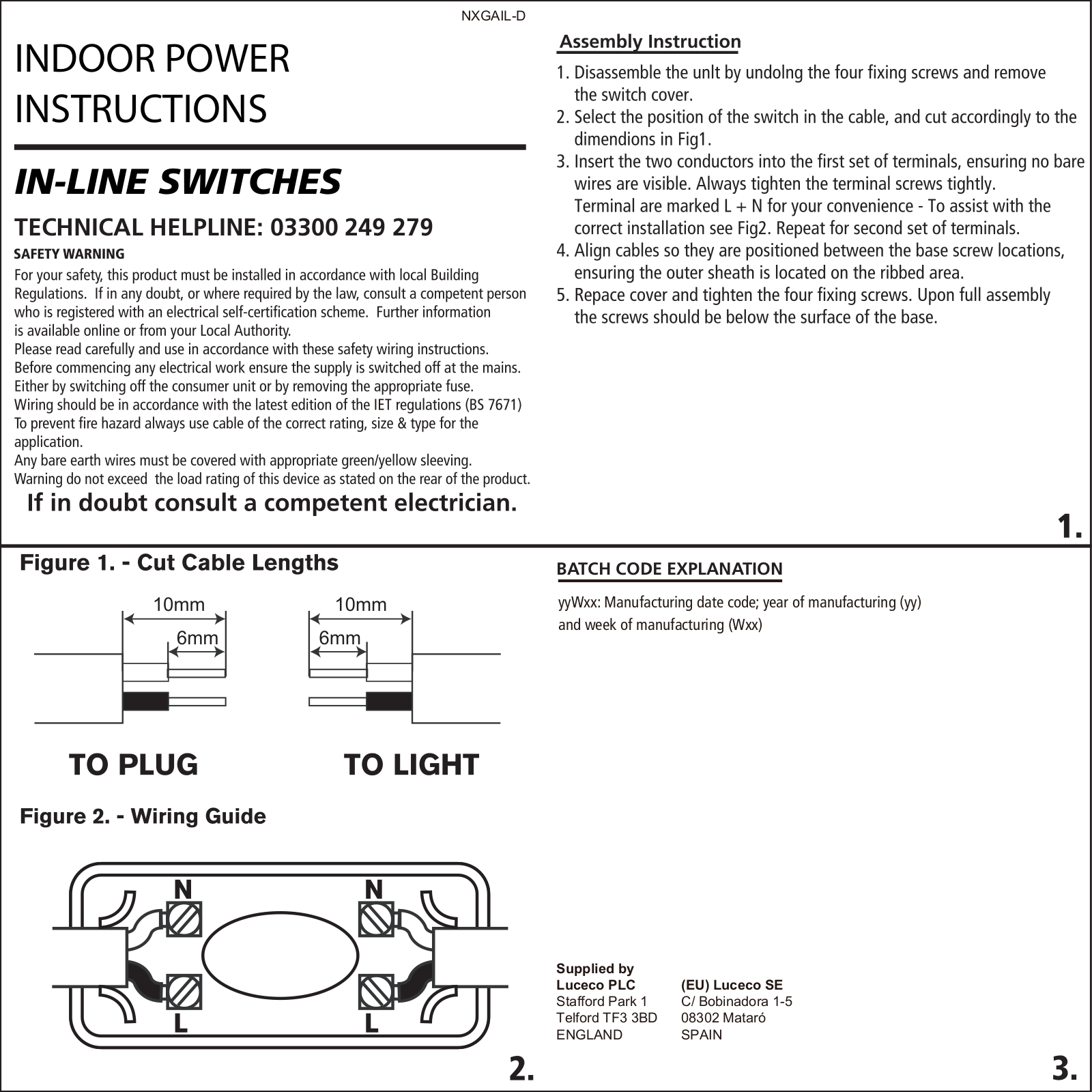 BG Electrical DLT User guide - ManualMachine.com