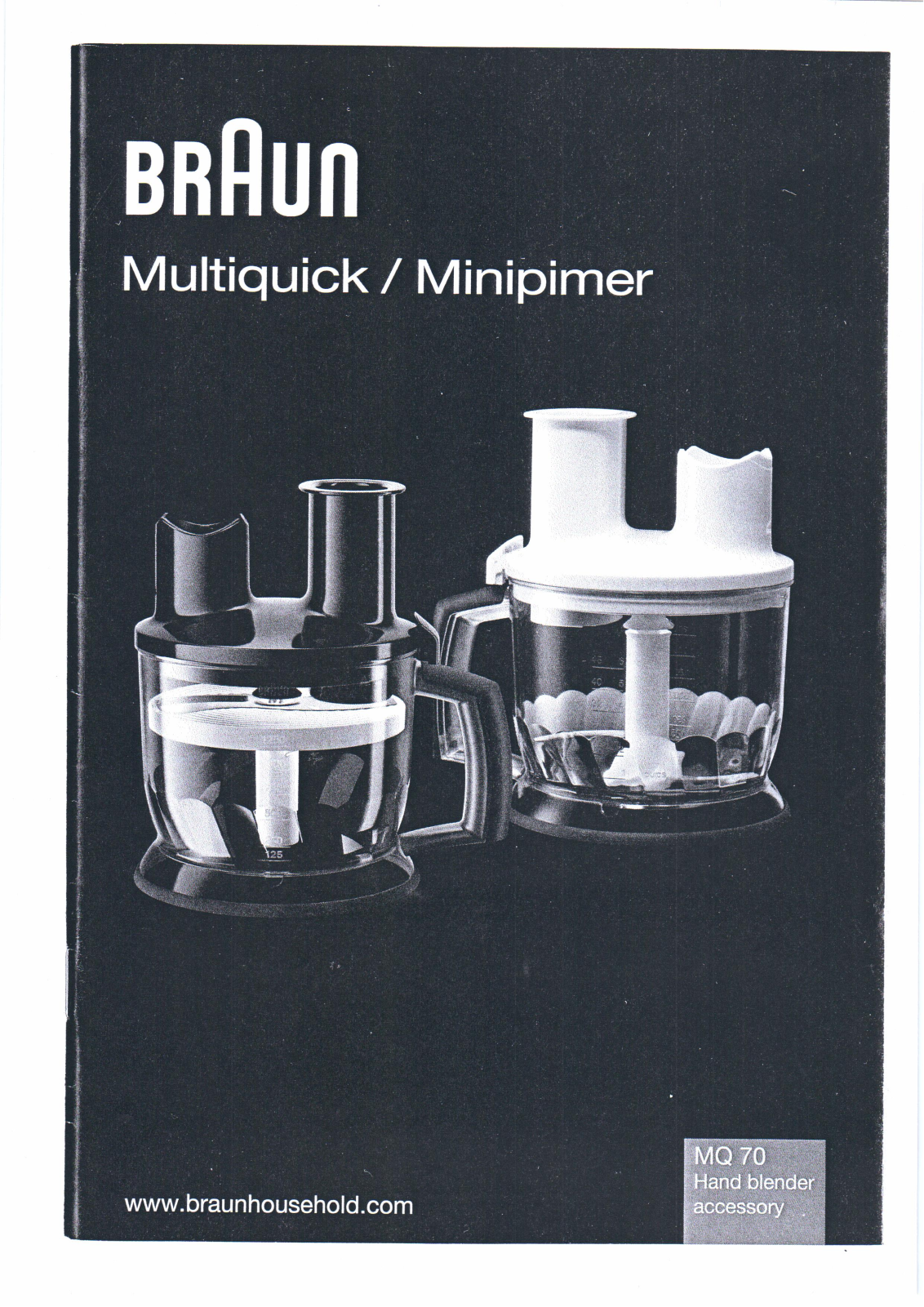 Braun MQ70 User Manual