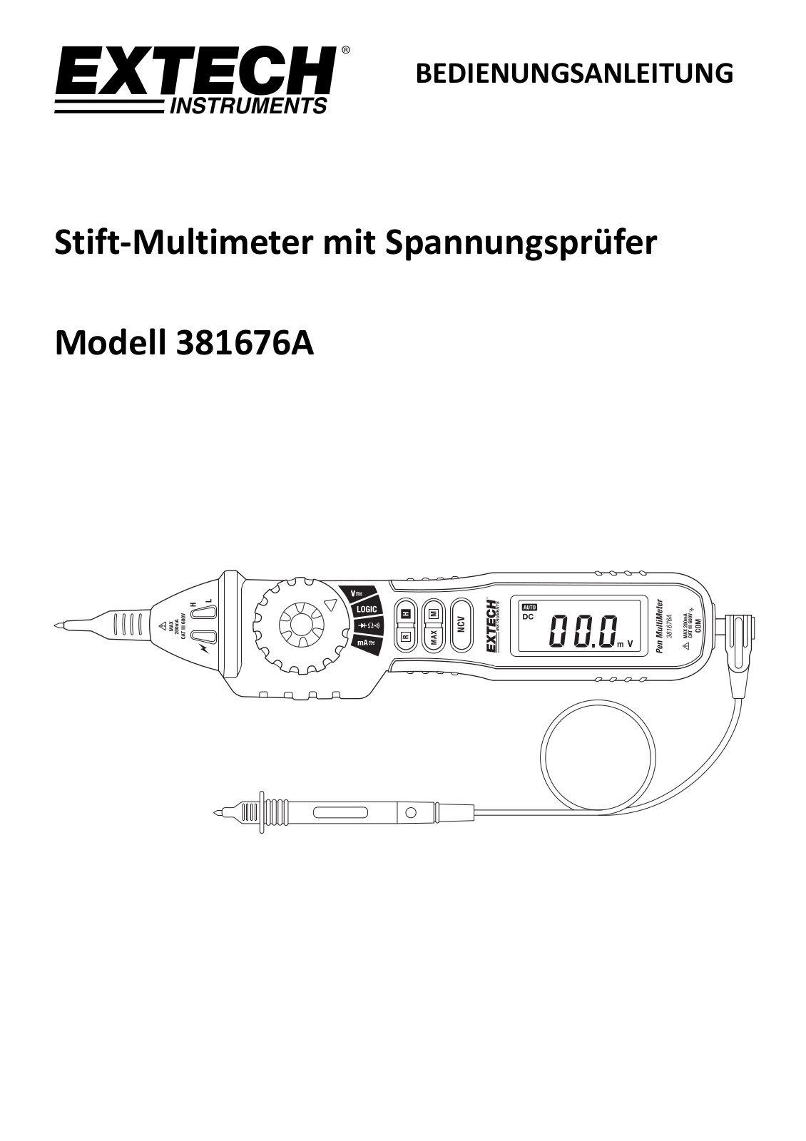 Extech 381676A User guide