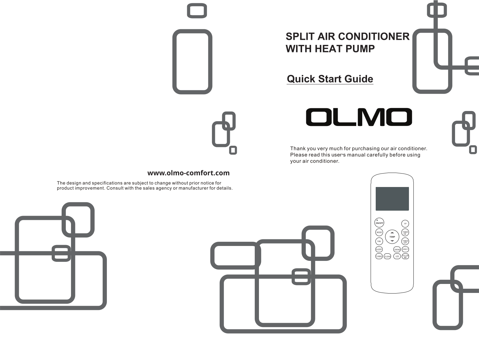 Olmo OS24ALP230VGF Quick Guide