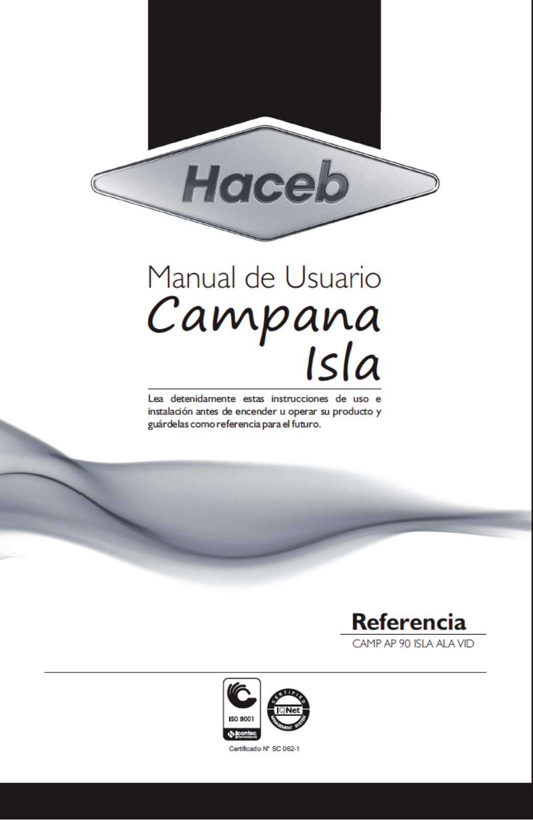 Haceb 90 ISLA ALA VID User Manual