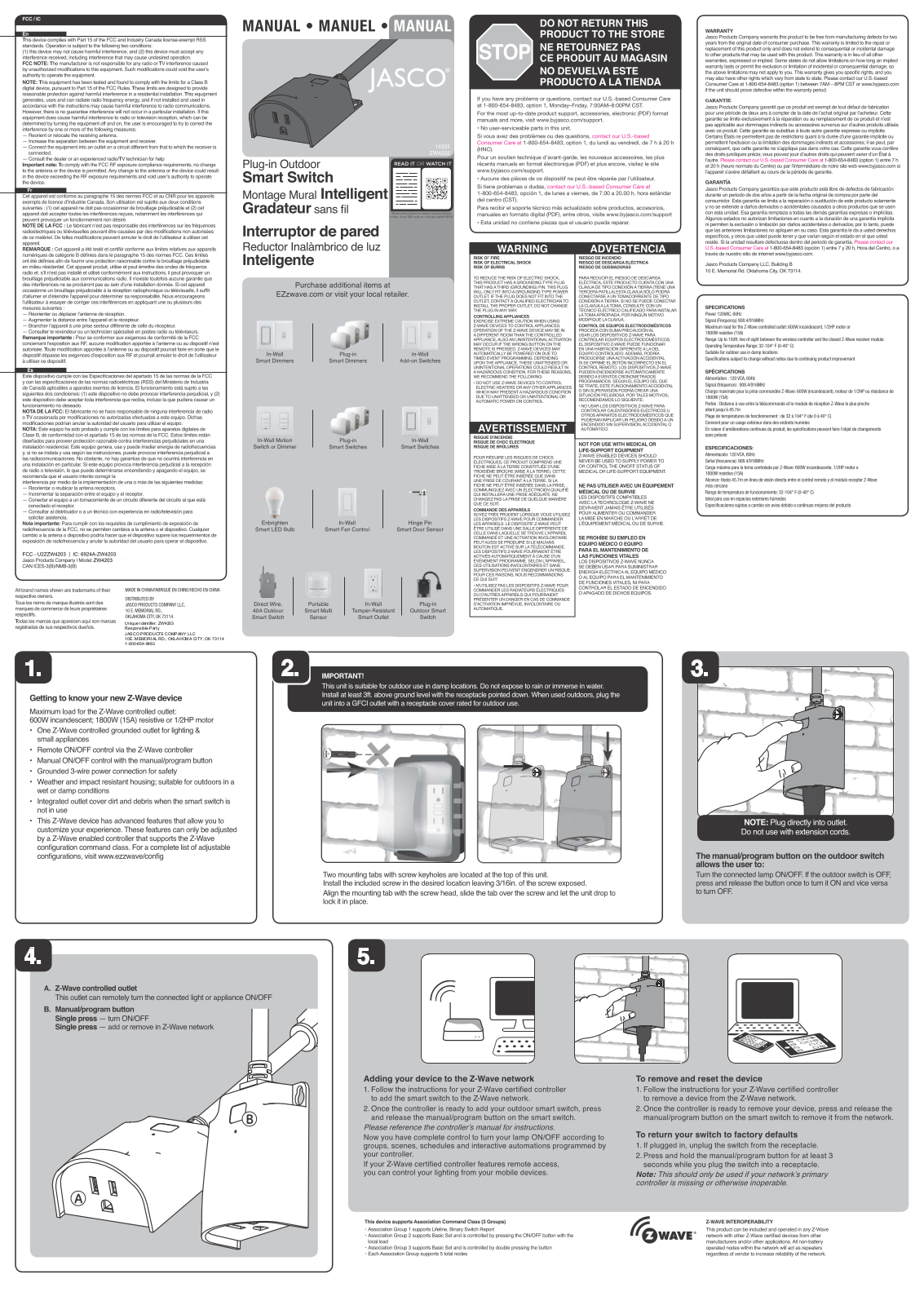 Sheenway Asia ZW4203 User Manual