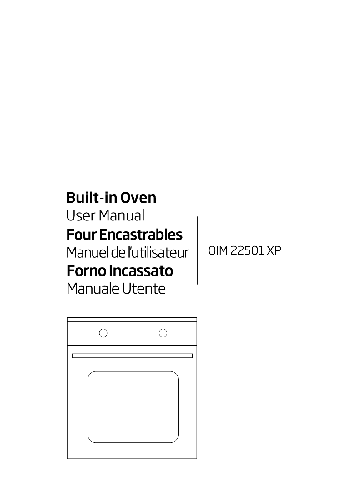 Beko OIM22501XP User manual