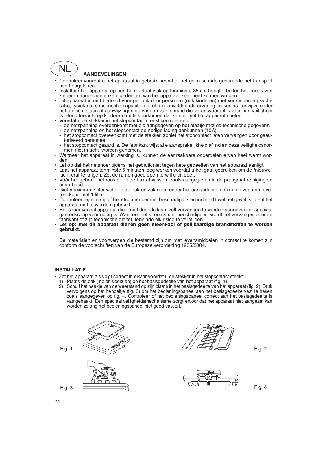 Delonghi BQ 58, BQ 55, BQ 78, BQ 58T Instructions Manual