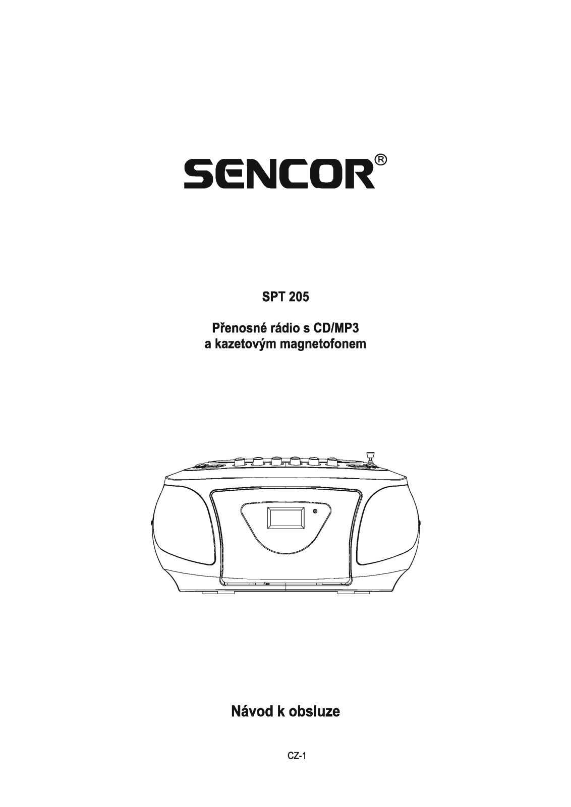 Sencor SPT 205 User Manual