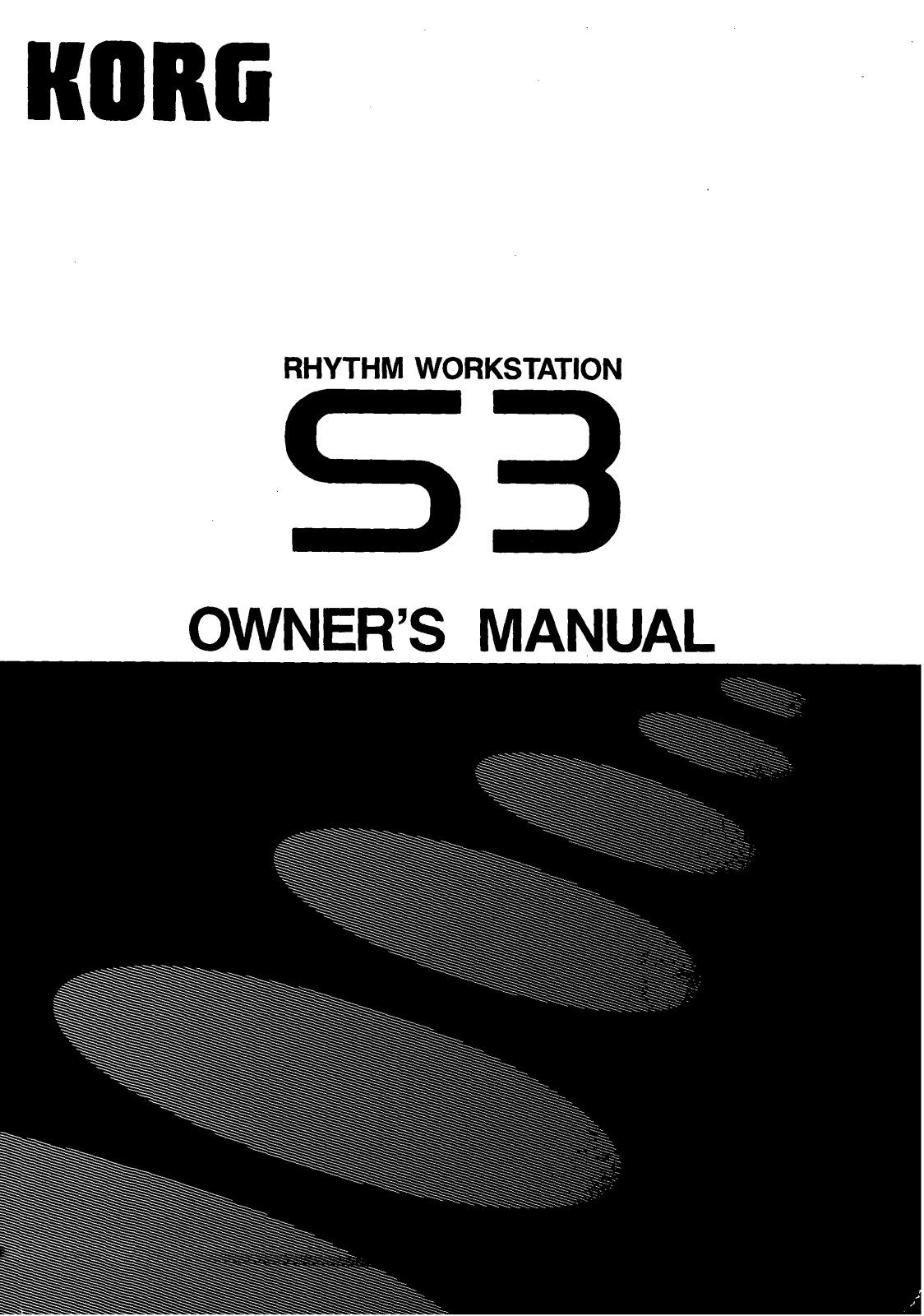 Korg S3 User Manual