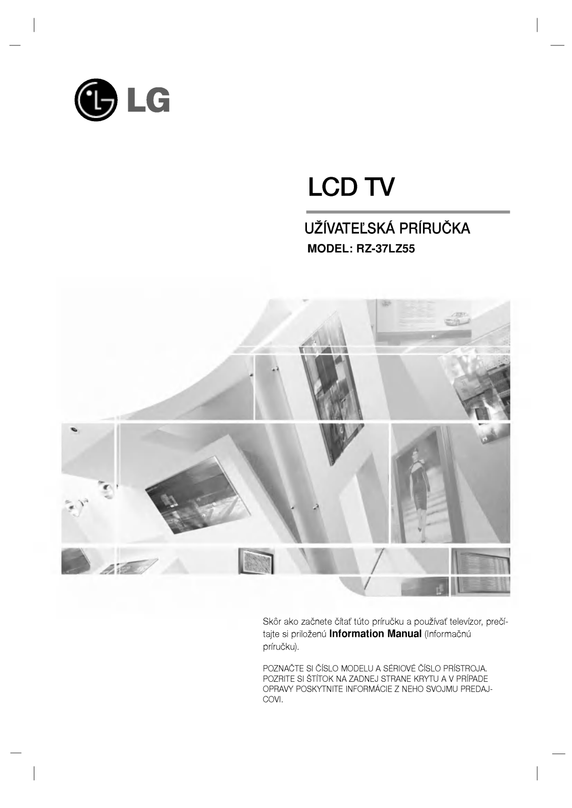 LG RZ-37LZ55 User manual