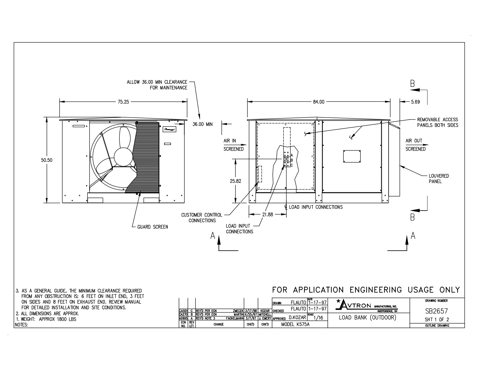 Emerson K575A Diagrams and Drawings