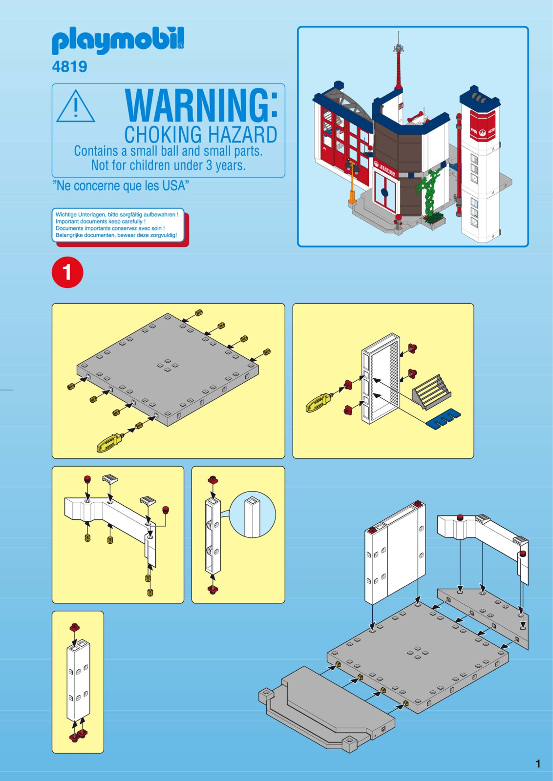 Playmobil 4819 Instructions