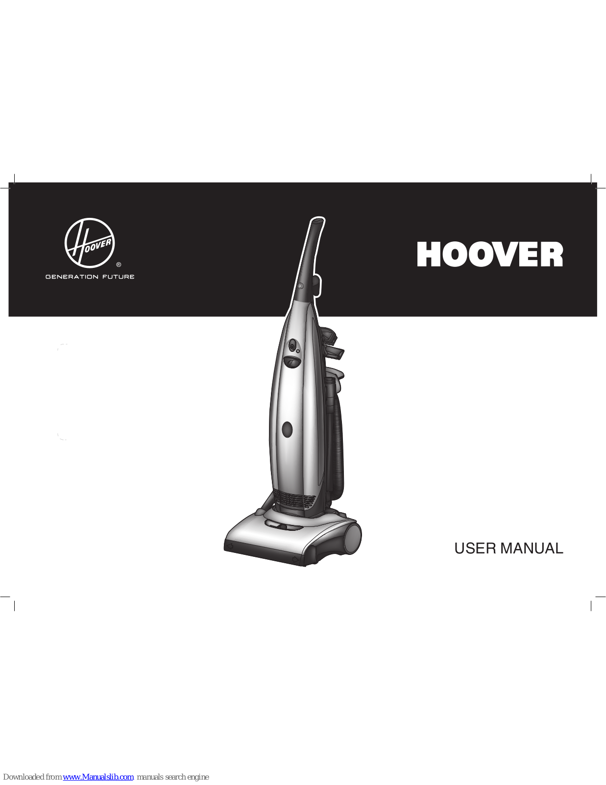 Hoover PU71, PU01 User Manual