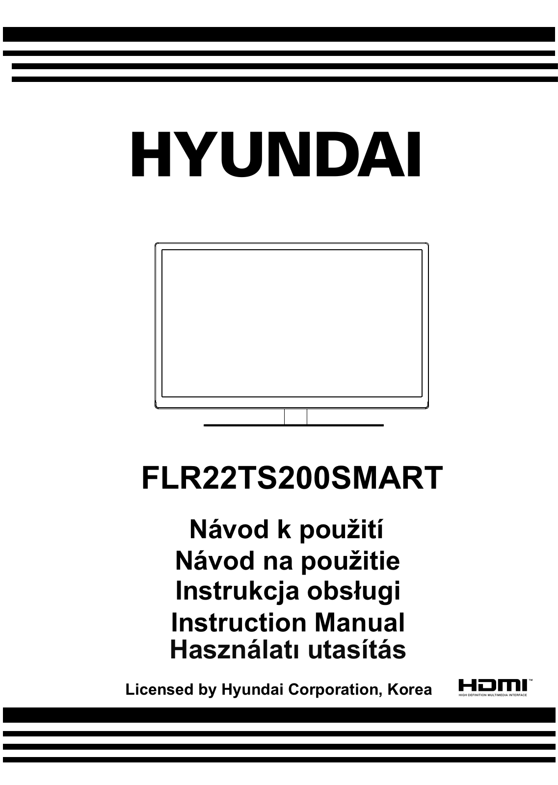 Hyundai FLR 22TS200 SMART User Manual