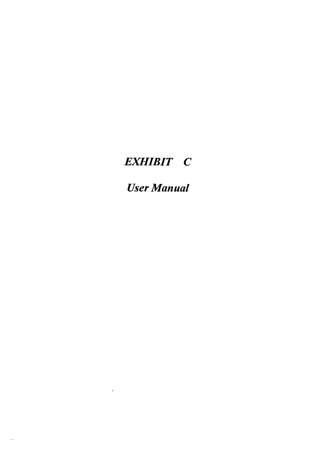 CIS Technology SH08 Users manual - ManualMachine.com