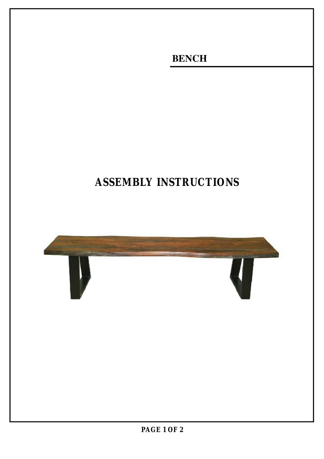 Foundry Select W007357107 Installation & Assembly - ManualMachine.com
