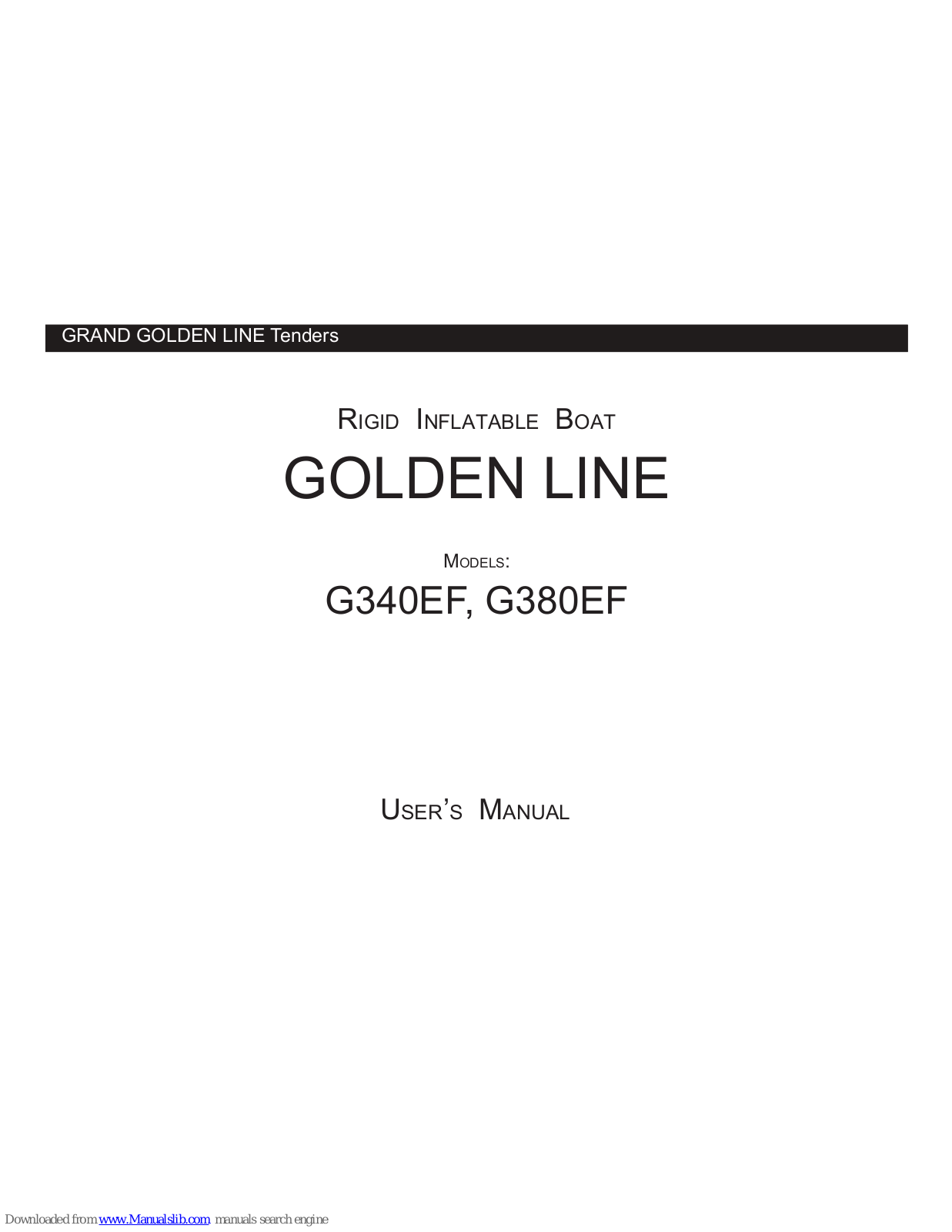 Grand G340EF, G380E User Manual - ManualMachine.com