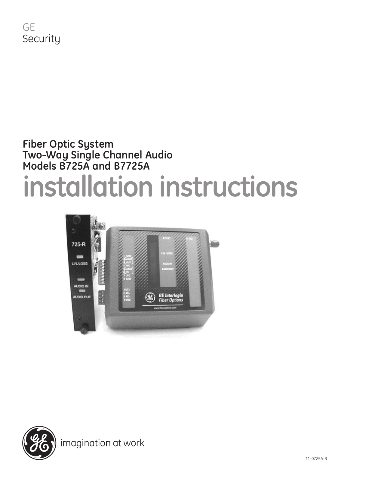 Interlogix B7725A User Manual