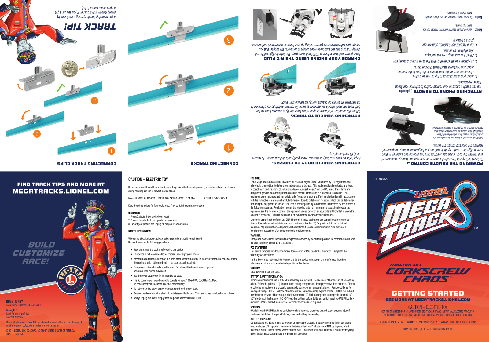 Lionel MEGTRACK User Manual