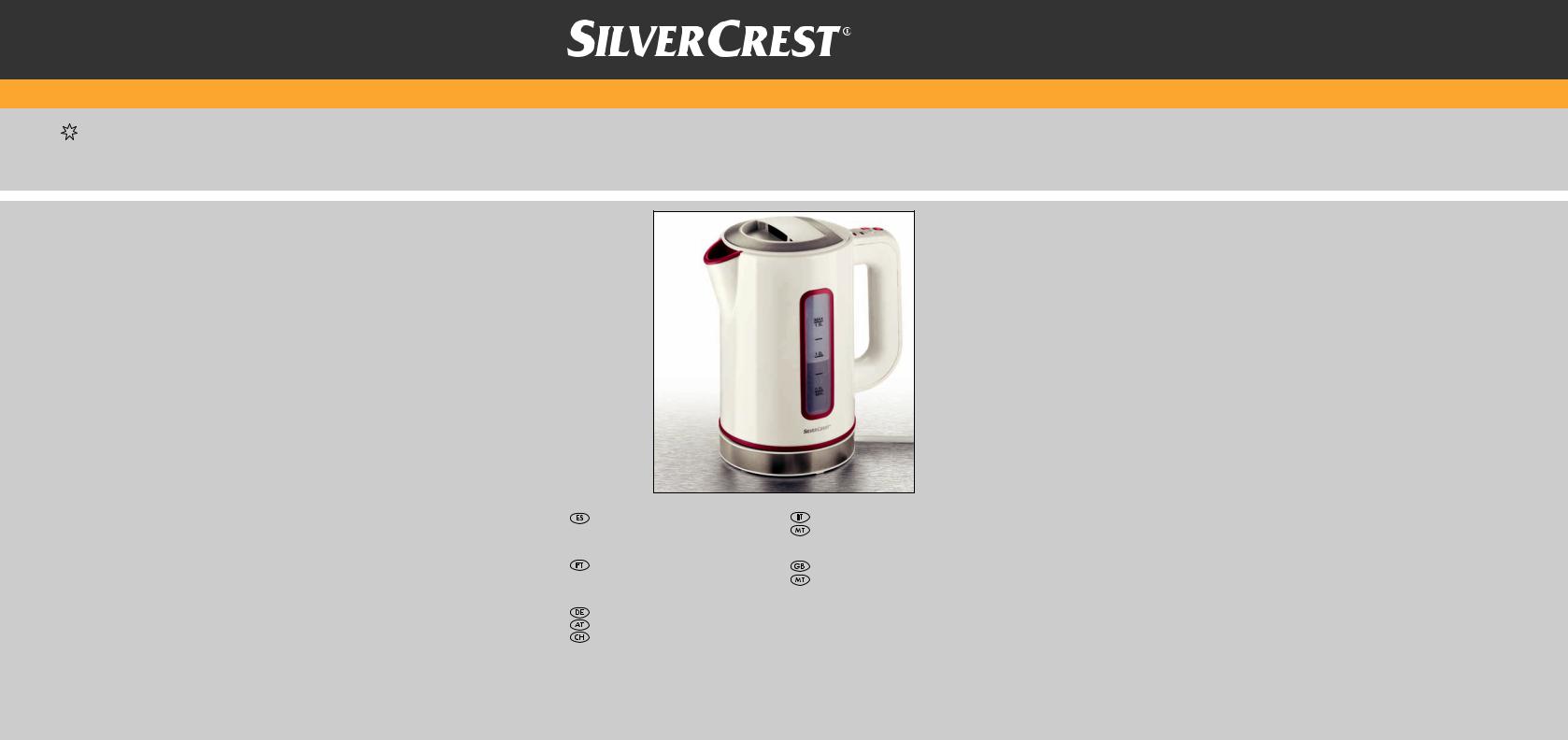 Silvercrest SWKD 3000 A1 User Manual