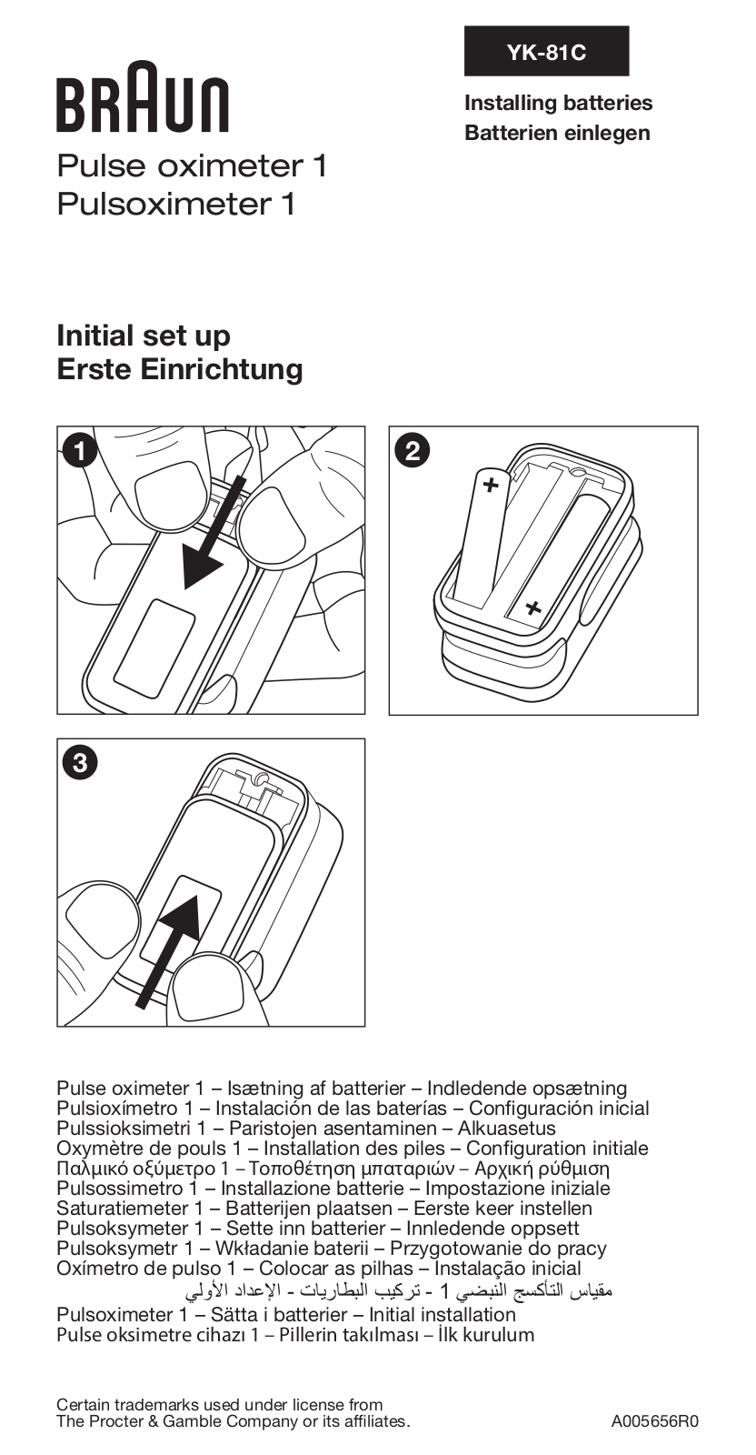 Braun YK-81C User guide