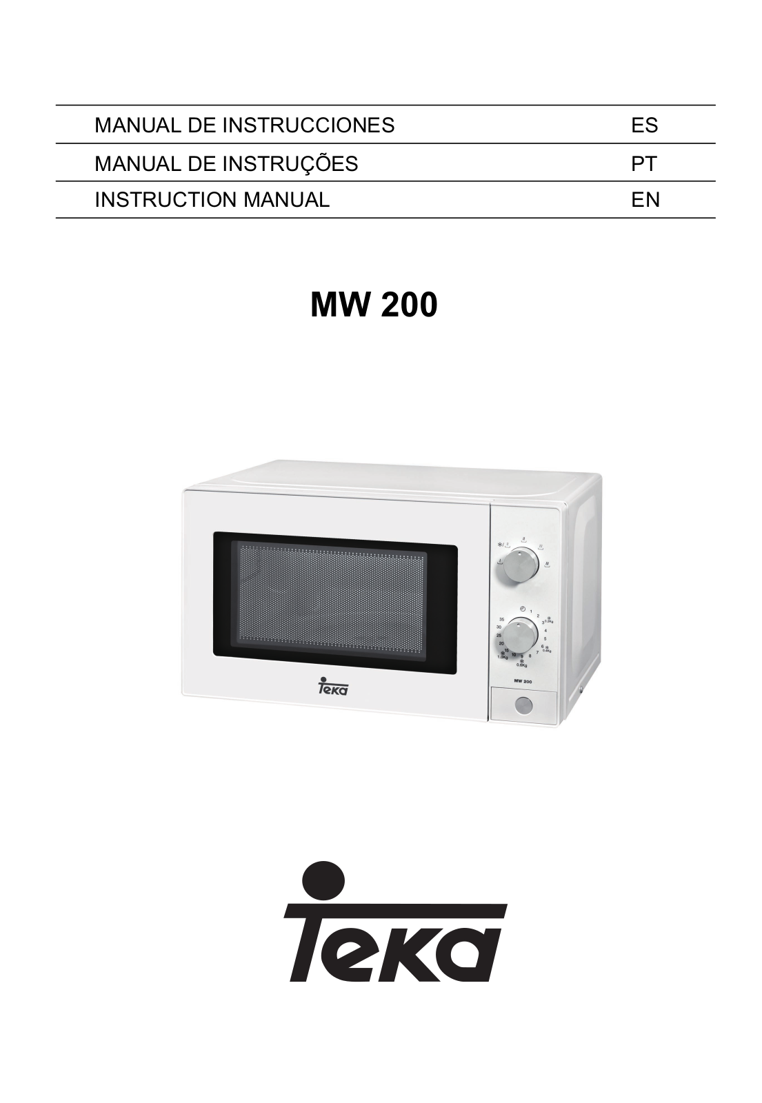 Teka MW 200 User Manual