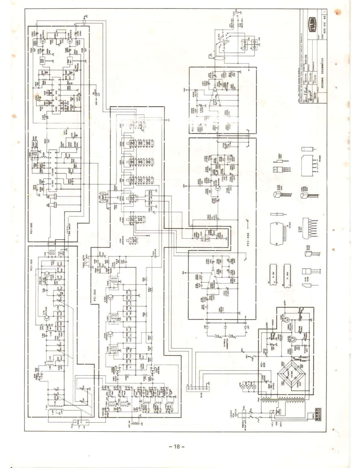 Aiko AHS-128 Schematic