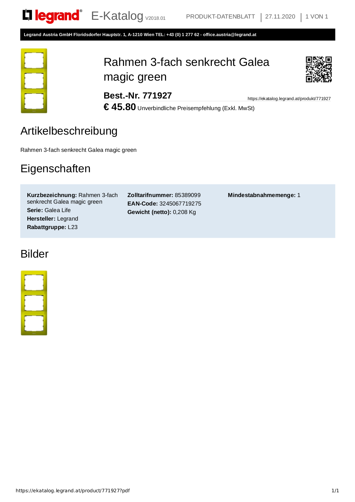 Legrand 771927 User Manual - ManualMachine.com