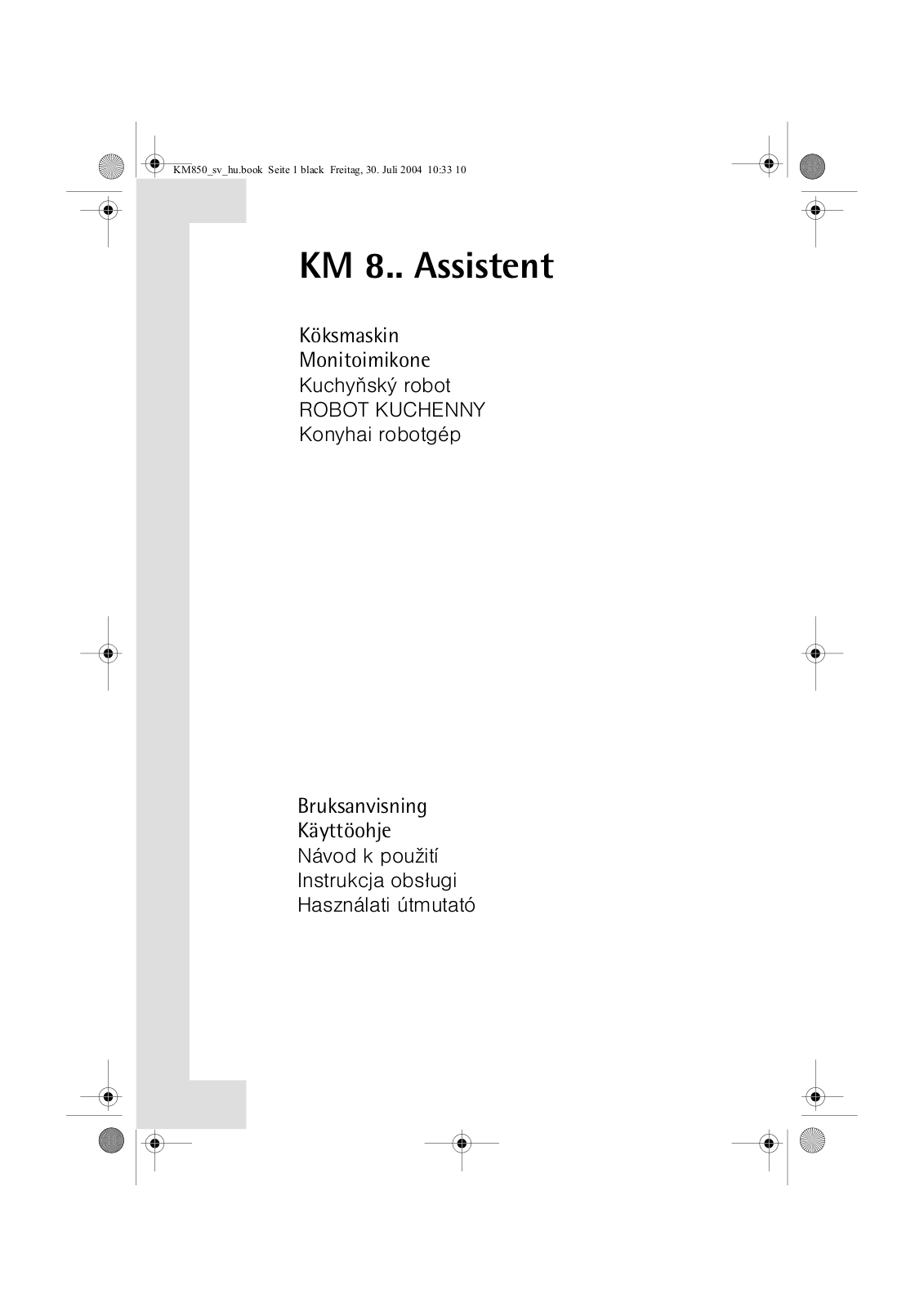 electrolux ER2323C User Manual