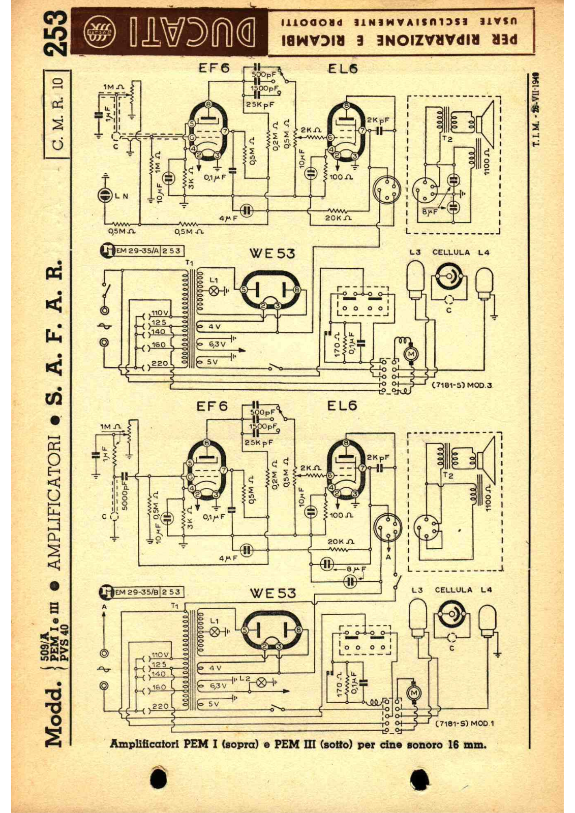 Safar 253 schematic