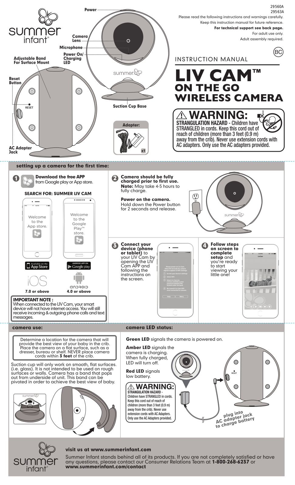 Summer Infant 956AT Users Manual