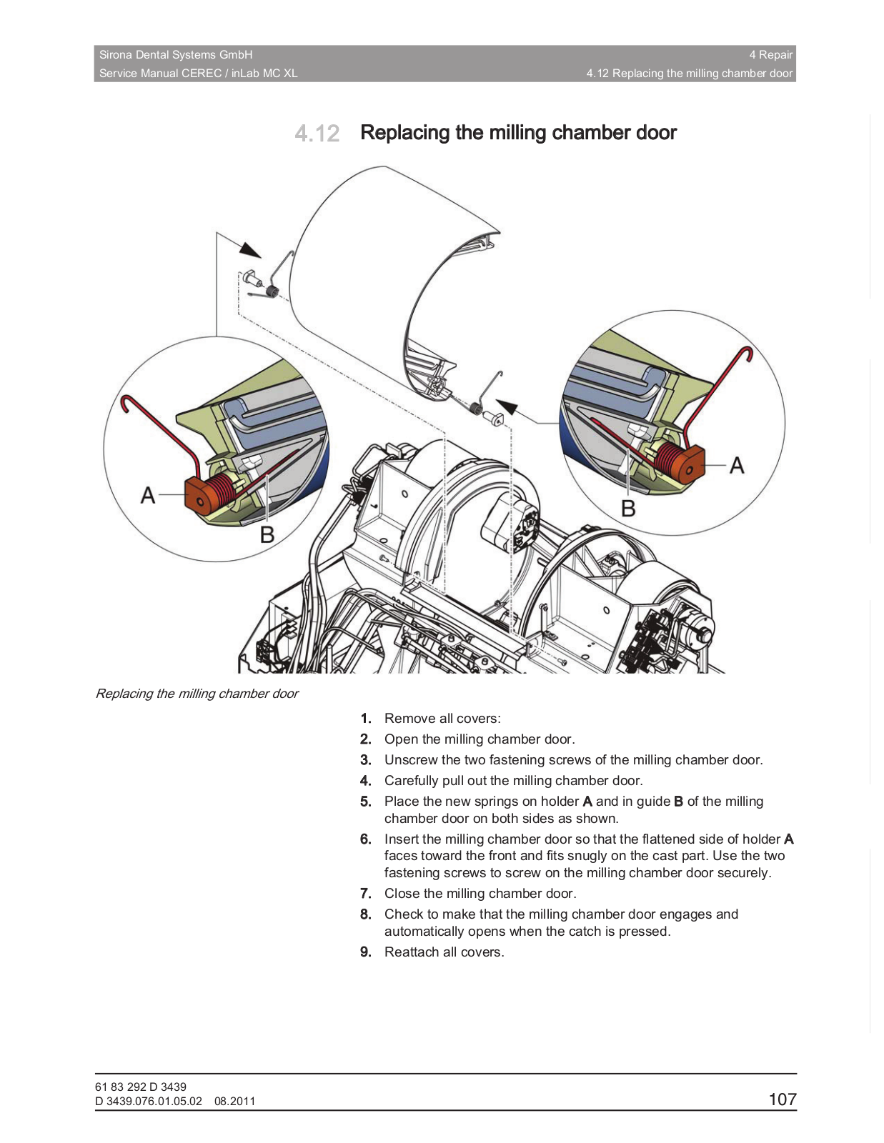 Cerec SIRONA Service Manual