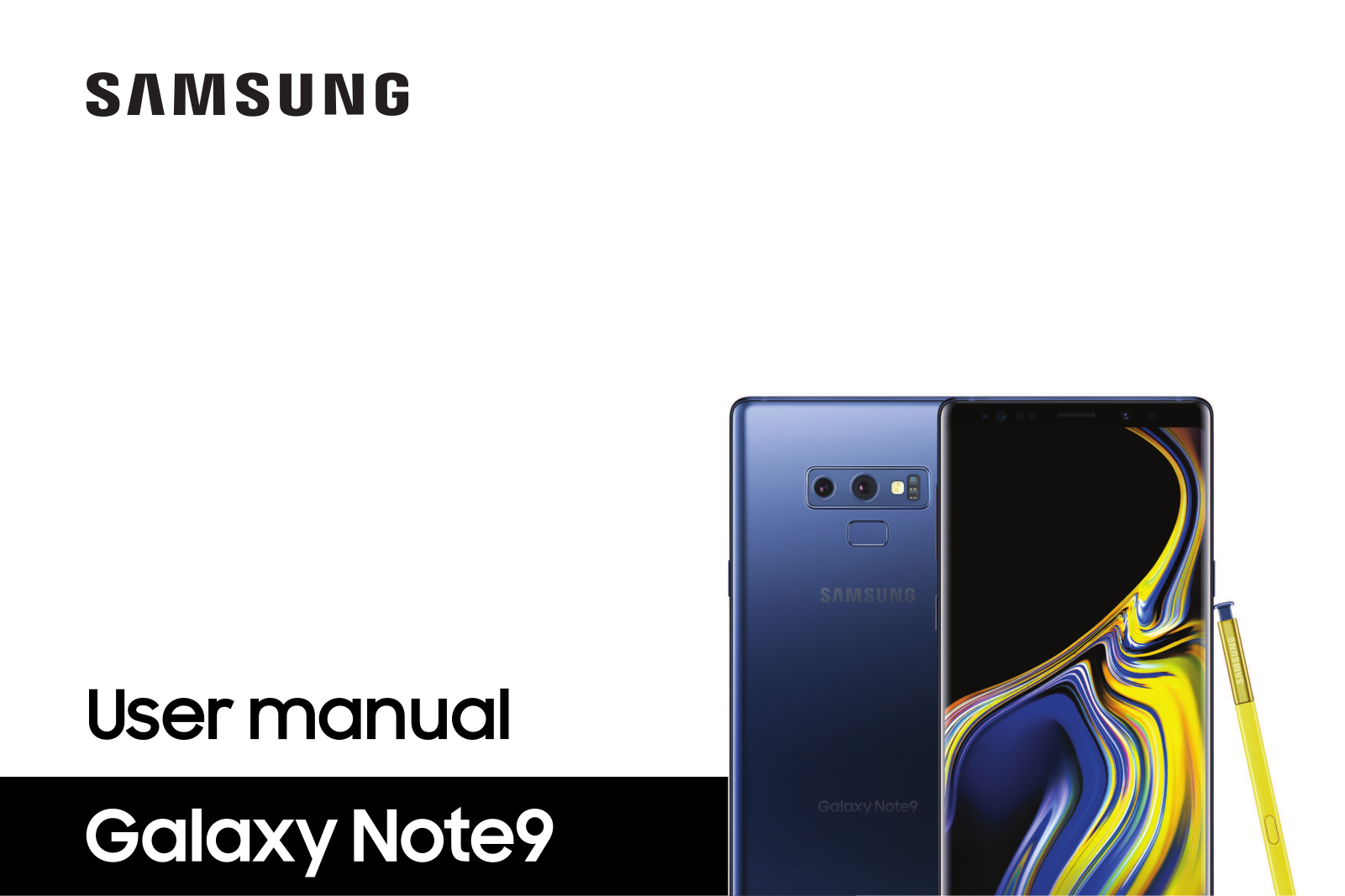 Samsung Galaxy NOTE9 User Manual