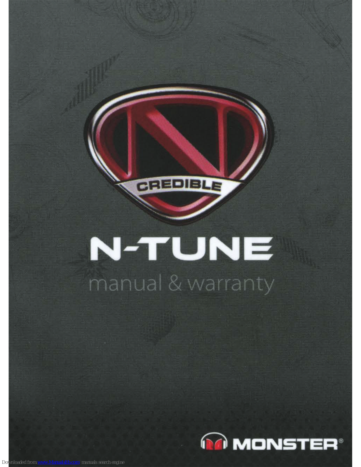 Monster N-tune Installation Manual - ManualMachine.com