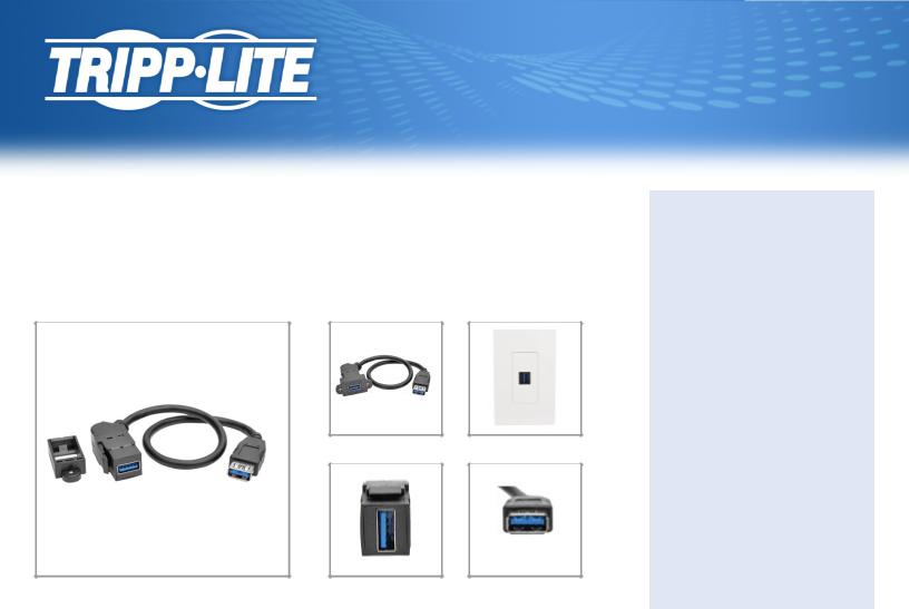 Tripp-Lite U325-001-KPA-BK Data Sheet