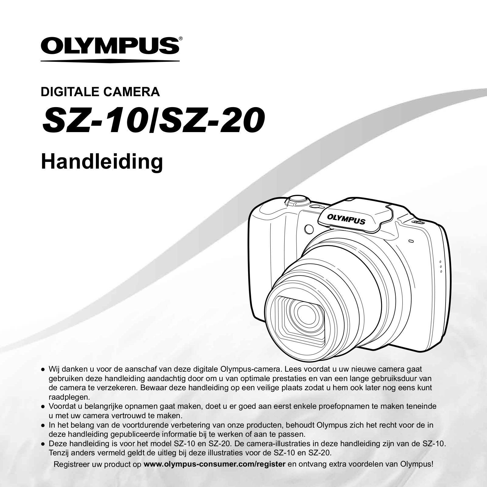 OLYMPUS SZ-10 User Manual