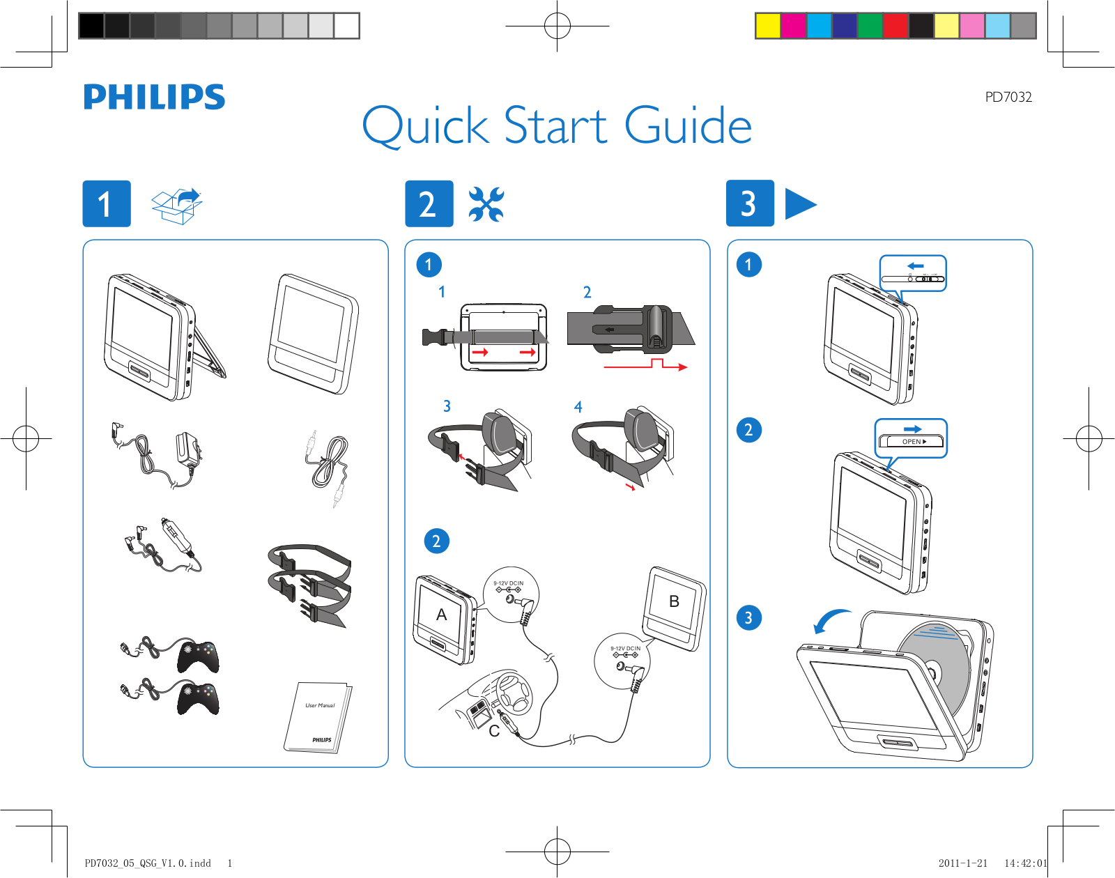 Philips PD7032/05, PD7032 Quick Start Manual - ManualMachine.com