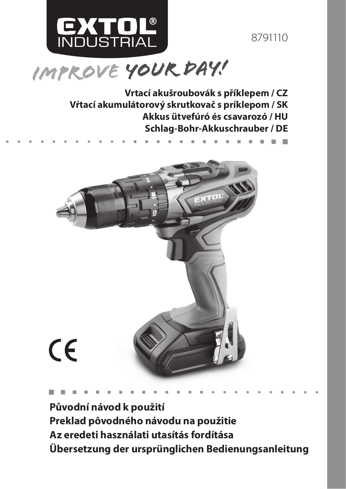 Extol Industrial 8791110 User guide - ManualMachine.com
