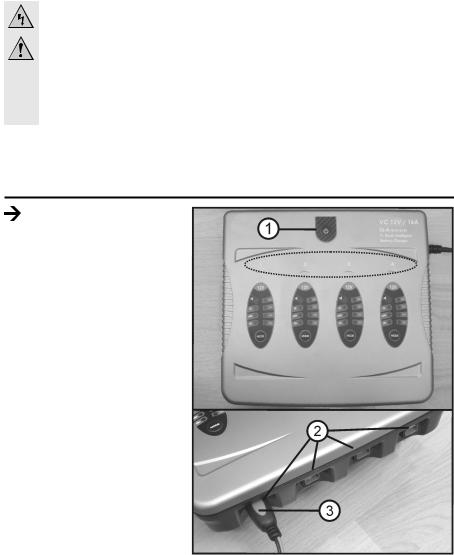 VOLTCRAFT VC 12V / 16A Operation Manual