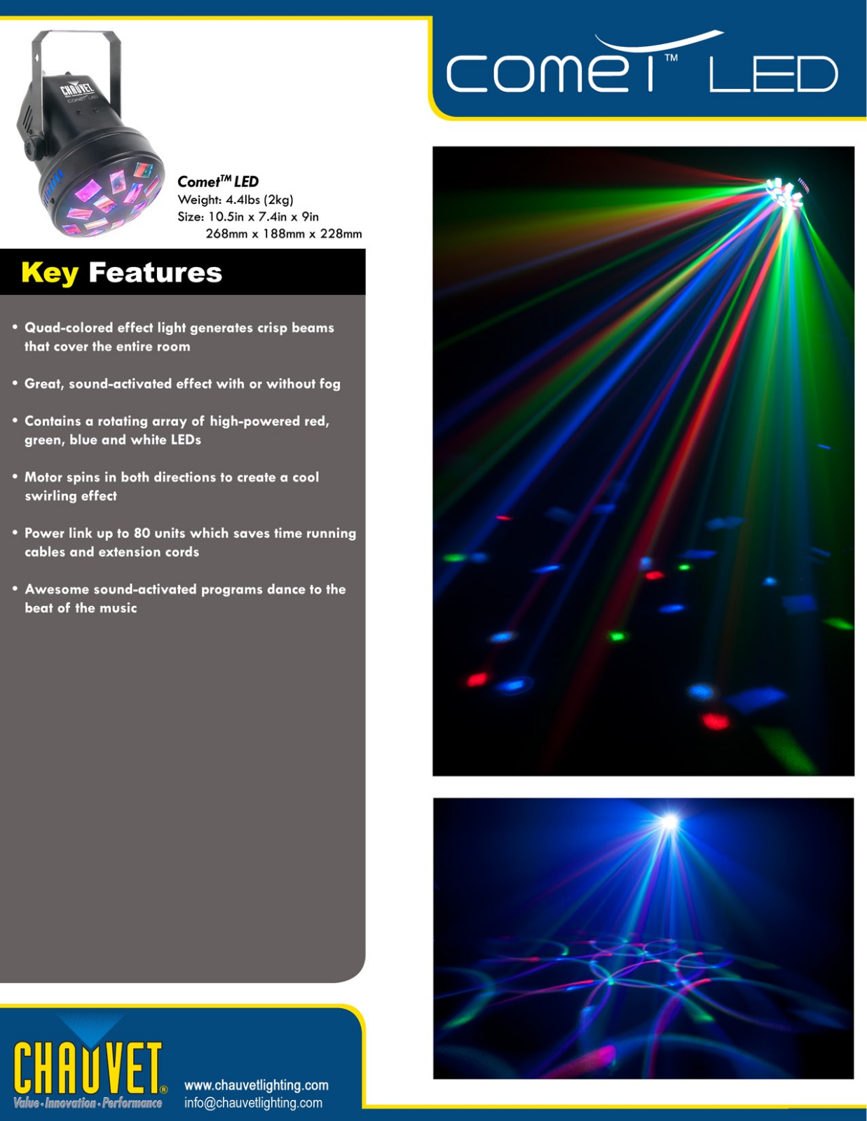 Chauvet B004NNVPEA User Manual